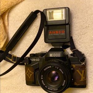 Custom LV Ricoh 35mm Camera XR-10. Rikon 50MM LENS